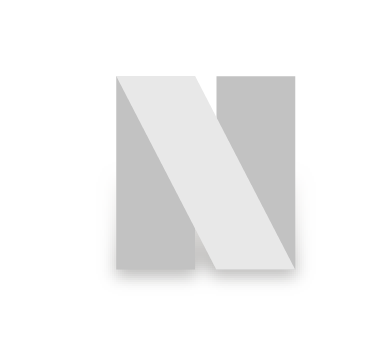 Letra N en vector, con los planos de plegado y sus valores tonales