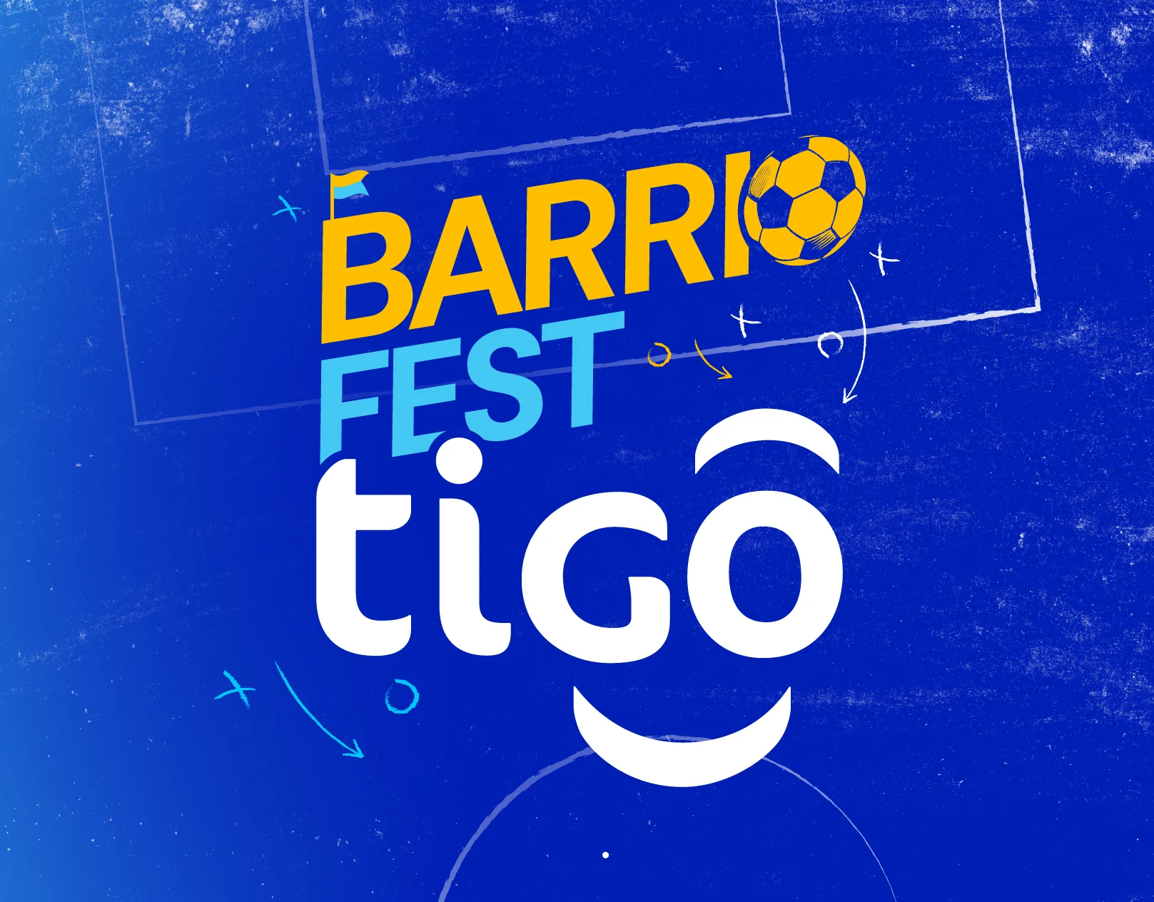 Pieza del proyecto Barrio Fest Tigo para Tigo